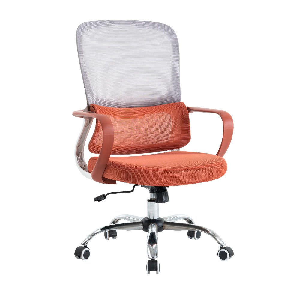 5129 Cotieră fixă ​​scaun de birou scaun computer de acasă rotativ de ridicare plasă scaun respirabil